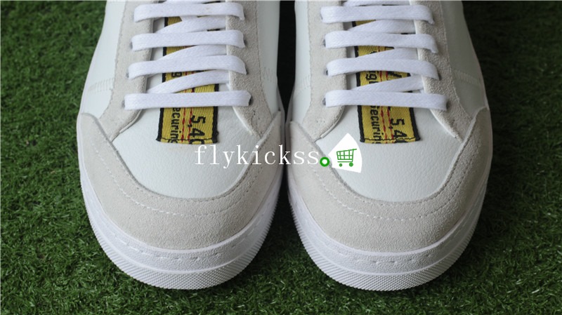 Off White Low Top Sneaker White